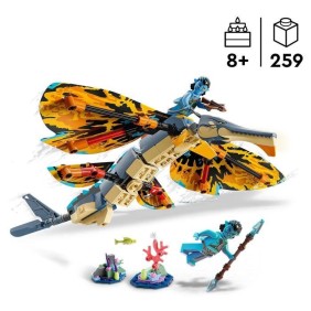 LEGO Avatar 75576 L'Aventure du Skimwing, Jouet avec Minifigurine Jake Sully, Pandora