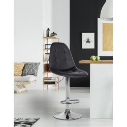 Tabouret de bar Elmore simili cuir C