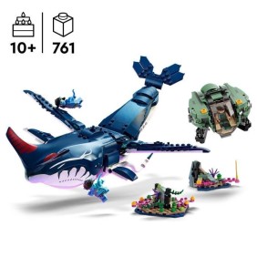 LEGO Avatar 75579 Payakan le Tulkun et Crabsuit, Jouet avec Figurine Animal, La Voie de l'Eau