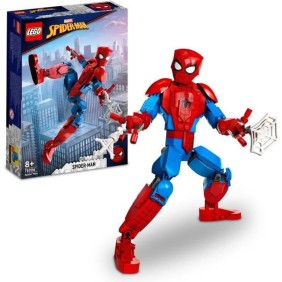 LEGO Marvel 76226 La Figurine de Spider-Man, Jouet a Construire Super-Héros, Cadeau 8 Ans