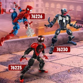 LEGO Marvel 76226 La Figurine de Spider-Man, Jouet a Construire Super-Héros, Cadeau 8 Ans