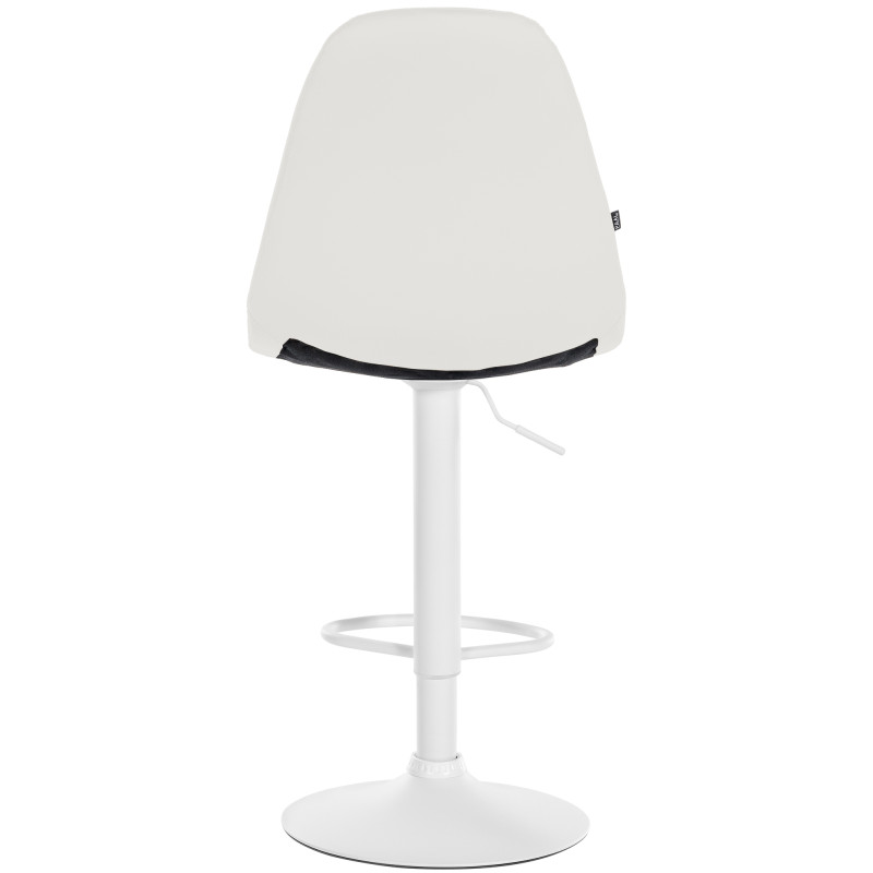 Tabouret de bar Elmore simili cuir W