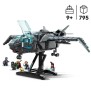 LEGO Marvel 76248 Le Quinjet des Avengers, Jouet de Vaisseau Spatial avec Figurines, Infinity