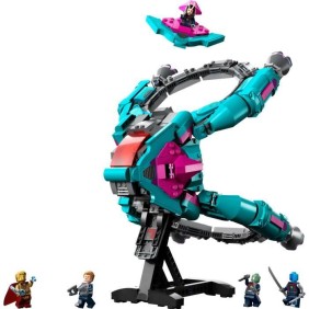 LEGO Marvel 76255 Le Nouveau Vaisseau des Gardiens Volume 3, Jouet Spatial, Les Gardiens de la Galaxie