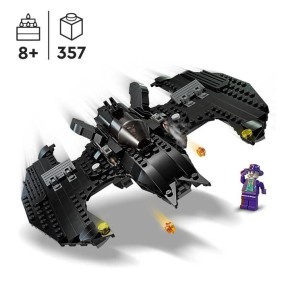 LEGO DC 76265 Batwing : Batman Contre le Joker, Jouet d'Avion Iconique du Film 1989 avec 2 Minifigurines