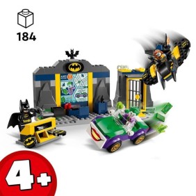 LEGO Super Heroes DC 76272 La Batcave avec Batman, Batgirl et Le Joker - Set d'aventures