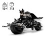 LEGO DC Batman 76273 La figurine de Batman a construire et la moto Bat-Pod