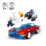 LEGO 76279 Marvel La Voiture de Course de Spider-Man contre le Bouffon Vert Venomisé, Jouet avec Minifigurines de Super-héros