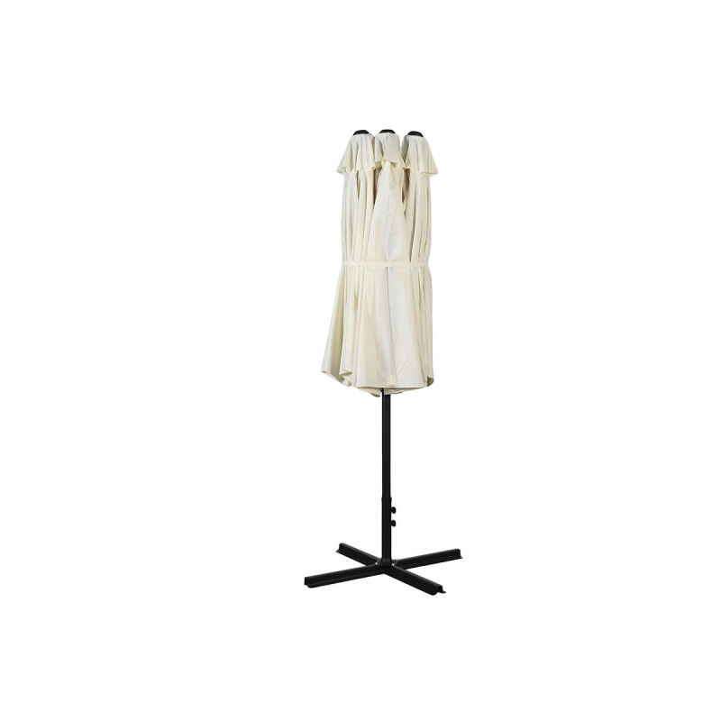 Parasol Home ESPRIT Beige Gris foncé 450 x 262 x 250 cm