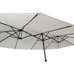 Parasol Home ESPRIT Beige Gris foncé 450 x 262 x 250 cm
