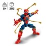 LEGO Marvel 76298 Figurine d'Iron Spider-Man a Construire Jeu de Rôle Pour Enfants