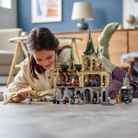 LEGO 76389 Harry Potter™ La Chambre des Secrets de Poudlard Jouet Château avec Grande Salle + Figurine Edition 20eme Anniversair