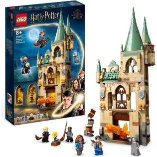 LEGO Harry Potter 76413 Poudlard : la Salle sur Demande, Jouet Château avec Figurine Serpent de Feu