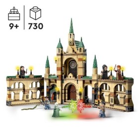 LEGO Harry Potter 76415 La Bataille de Poudlard, Jouet de Château avec Minifigurine Voldemort