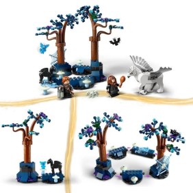 LEGO Harry Potter 76432  La Foret Interdite : les Créatures Magiques, Jouet pour Enfants