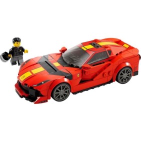 LEGO Speed Champions 76914 Ferrari 812 Competizione, Kit de Maquette de Voiture de Sport