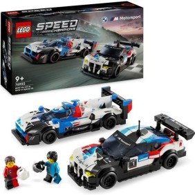 LEGO Speed Champions 76922 Voitures de Course BMW M4 GT3 et BMW M Hybrid V8, Idée Cadeau