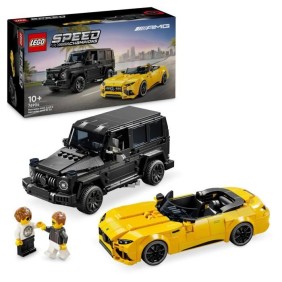 LEGO Speed Champions 76924 Mercedes-AMG G 63 et Mercedes-AMG SL 63, voitures a construire