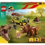 LEGO Jurassic Park 76959 La Recherche du Tricératops, Jouet de Voiture avec Figurine Dinosaure