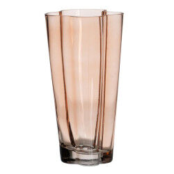 Vase Marron Verre 15,5 x 15...