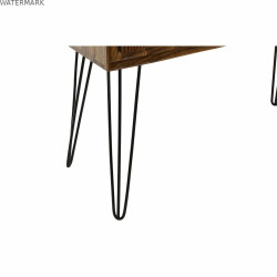 Meuble d'Entrée DKD Home Decor Marron Noir 118 x 40 x 77 cm