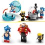 LEGO Sonic the Hedgehog 76993 Sonic contre le Death Egg Robot du Dr. Eggman, Jouet pour Enfants, avec 6 Personnages