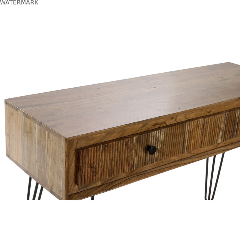 Meuble d'Entrée DKD Home Decor Marron Noir 118 x 40 x 77 cm