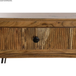 Meuble d'Entrée DKD Home Decor Marron Noir 118 x 40 x 77 cm