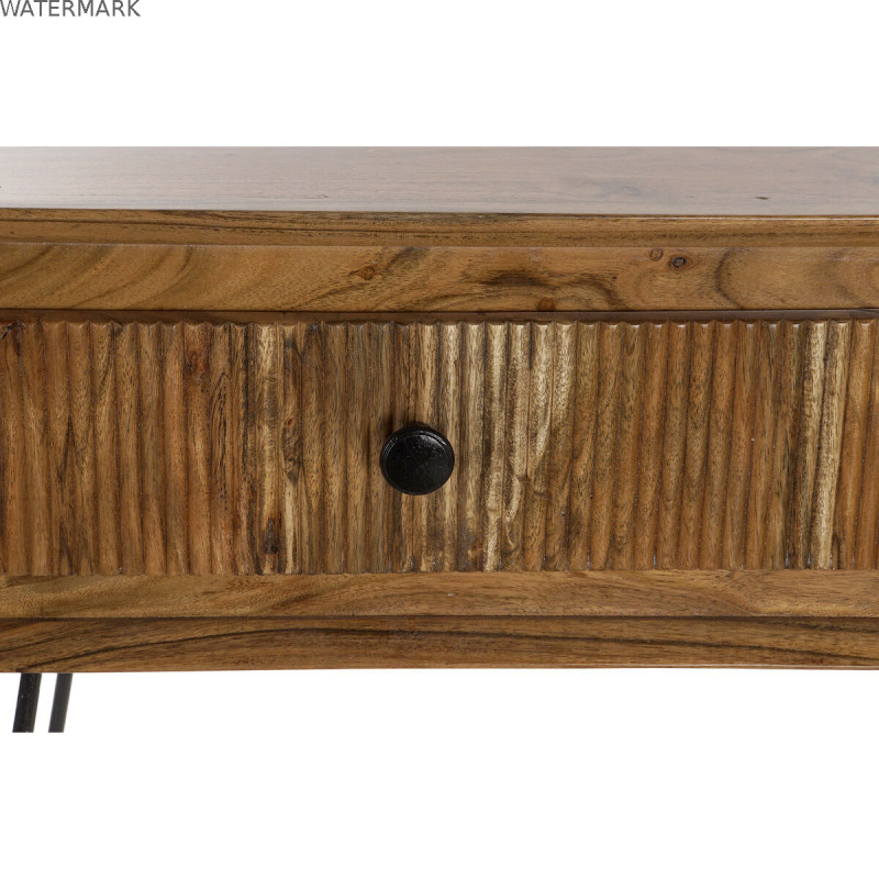 Meuble d'Entrée DKD Home Decor Marron Noir 118 x 40 x 77 cm