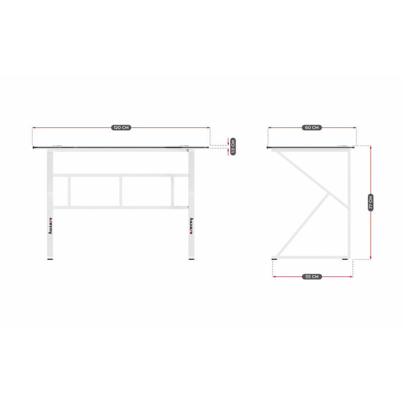 Bureau Huzaro HZ-Hero 1.6 White Blanc