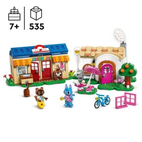 LEGO Animal Crossing 77050 Boutique Nook et Maison de Rosie, Set de Construction Créatif