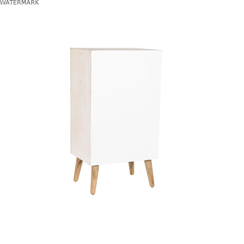 Caisson à Tiroirs DKD Home Decor Sapin Naturel Coton Blanc (48 x 35 x 89 cm)