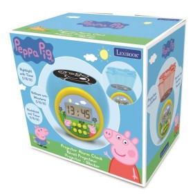 Réveil projecteur Peppa Pig avec minuteur