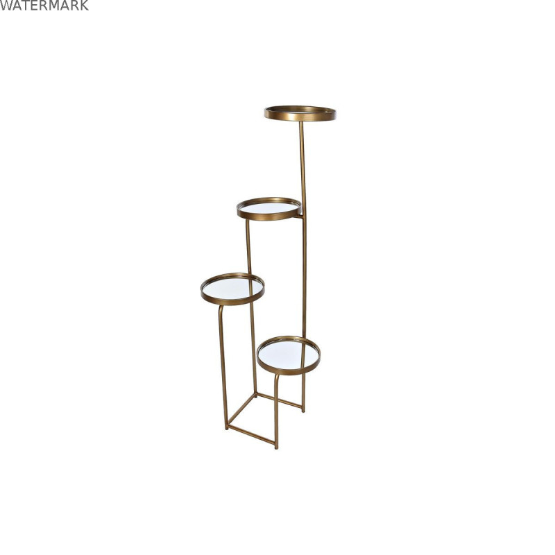 Etagères DKD Home Decor 4 Etagères Miroir Métal Cuivre (43 x 35 x 113 cm) Etagères DKD Home Decor 4 Etagères Miroir Métal Cuivre (43 x 35 x 113 cm)