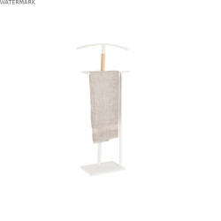 porte-manteaux DKD Home Decor Naturel Bois Acier Blanc (48 x 20 x 106,5 cm)