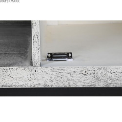 Meubles de télévision DKD Home Decor Blanc Beige Gris Multicouleur Céramique Bois de manguier 130 x 40 x 56 cm