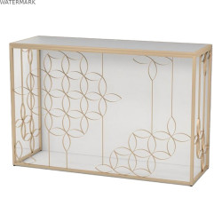 Meuble d'Entrée DKD Home Decor Doré 120 x 40 x 80 cm