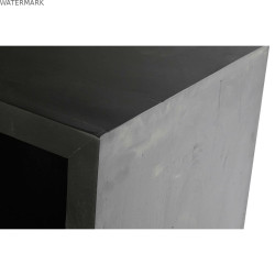 Meubles de télévision DKD Home Decor Noir Rotin Bois de manguier (145,5 x 40,5 x 60 cm)