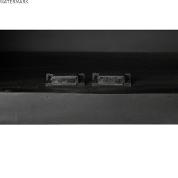 Meubles de télévision DKD Home Decor Noir Rotin Bois de manguier (145,5 x 40,5 x 60 cm)