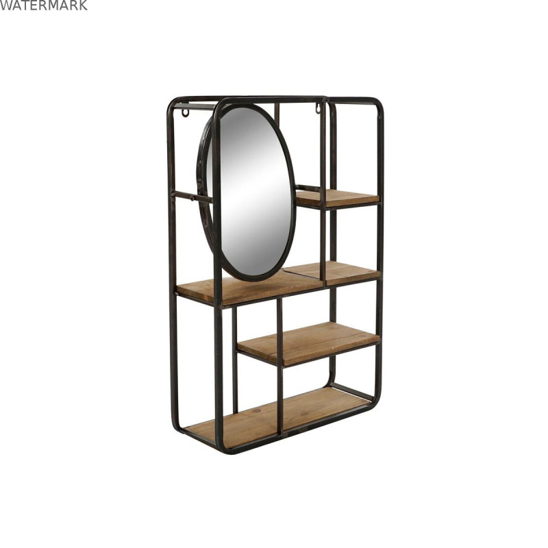 Étagère DKD Home Decor Bois Métal Bois MDF 39,5 x 13,5 x 60 cm