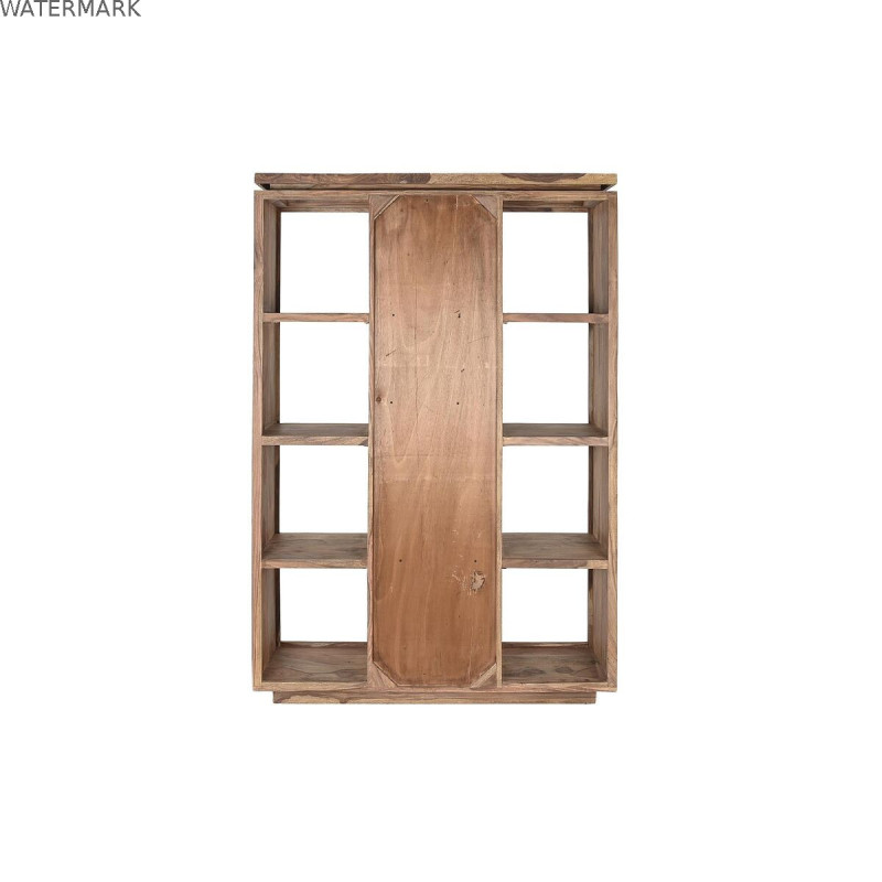 Étagère DKD Home Decor Sheesham Marron Gris Naturel Bois 120 x 40 x 185 cm