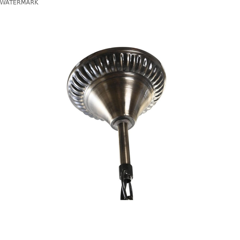 Suspension DKD Home Decor Blanc Métal Verre 25 W 23 x 23 x 33 cm
