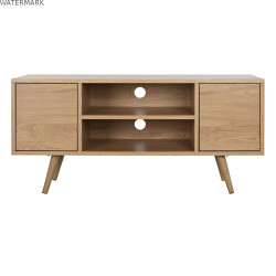 Meubles de télévision DKD Home Decor Naturel Métal Bois MDF 120 x 40 x 57 cm