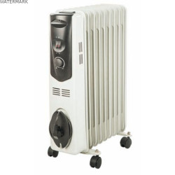 Radiateur à Huile (7 modules) S&P SAHARA 1503 Gris 1500 W