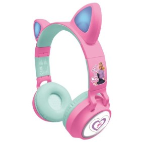 Casque Bluetooth Barbie avec effets lumineux