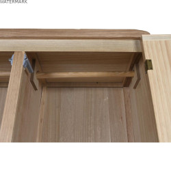 Garde-robe DKD Home Decor Naturel Pin Bois MDF 90 x 40 x 180 cm