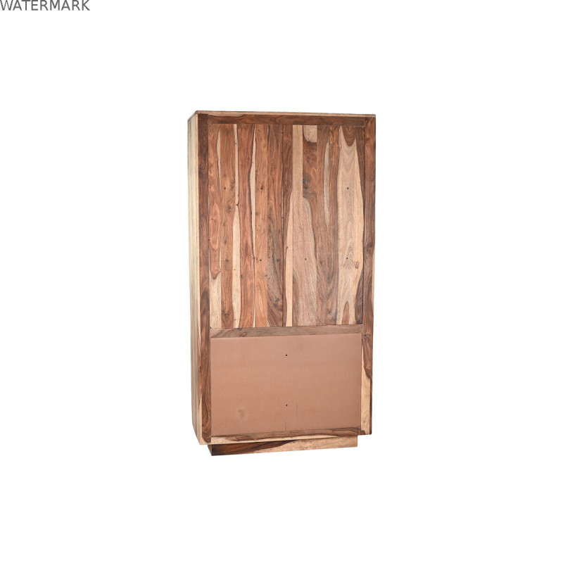 Présentoir DKD Home Decor Verre Bois d'hévéa 100 x 42 x 190 cm