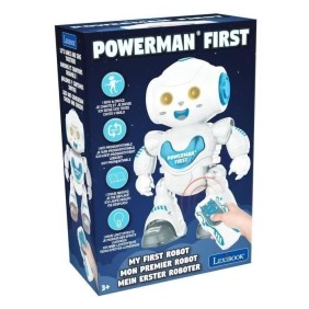 Robot programmable Powerman First avec Dance, Musique, démo et télécommande - LEXIBOOK