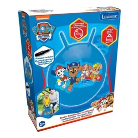 Balle Sauteuse Gonflable Pat' Patrouille - Lexibook - 45cm - Pour Enfant de 3 ans et plus