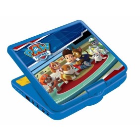 Lecteur DVD portable enfant Pat Patrouille - LEXIBOOK - écran LCD 7” - batterie rechargeable